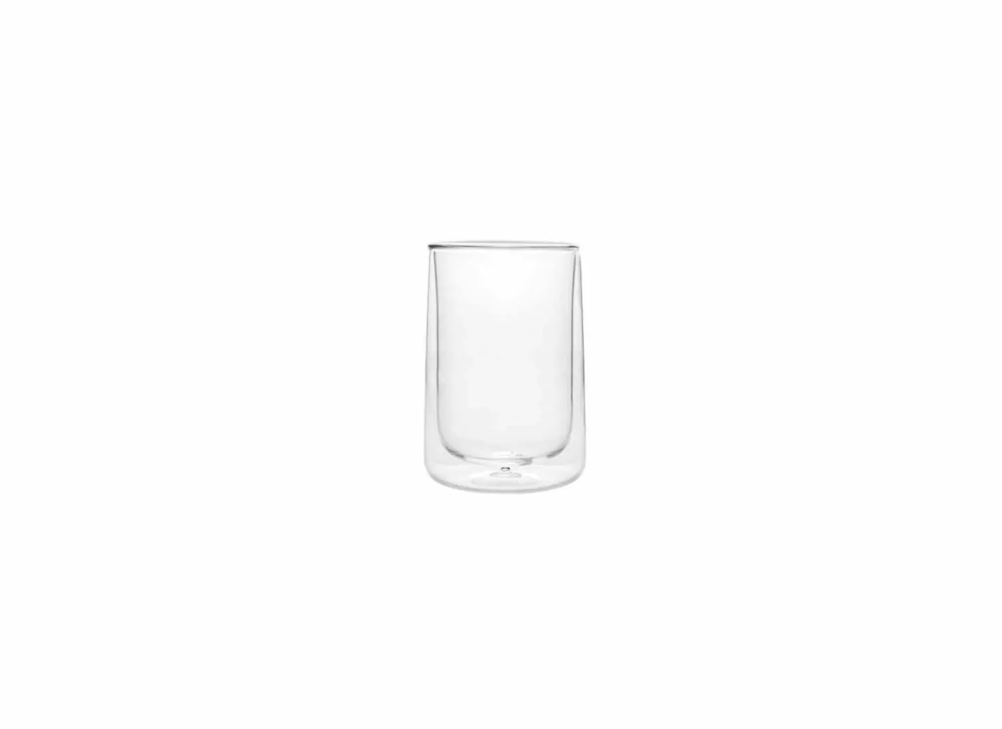 Cosy & Trendy Theeglas Omagio 30cm - glas - transparant - set van 2- Koffietassen|Koffietassen