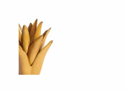 Kaars & Houder|Theelichthouder Cactus H21cm - keramiek - bruin