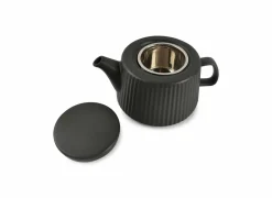 Salt & Pepper Theepot Hi!Tea 1L - steen - zwart- Theepotten
