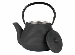 Cosy & Trendy Theepot 1L - gietijzer - donkergrijs- Theepotten