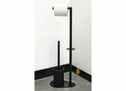 Wc-Rolhouders|Toiletbutler Vasa mat zwart