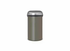 Brabantia Touch Bin 60L platinum- Vuilnisbakken|Vuilnisbakken