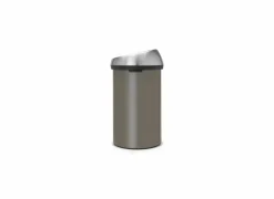 Brabantia Touch Bin 60L platinum- Vuilnisbakken|Vuilnisbakken