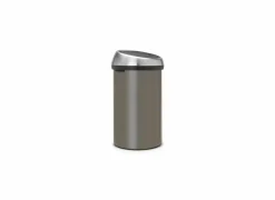 Brabantia Touch Bin 60L platinum- Vuilnisbakken|Vuilnisbakken