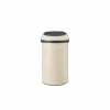 Brabantia Touch Bin 60L soft beige- Vuilnisbakken|Vuilnisbakken