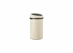 Brabantia Touch Bin 60L soft beige- Vuilnisbakken|Vuilnisbakken