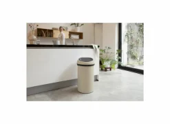 Brabantia Touch Bin 60L soft beige- Vuilnisbakken|Vuilnisbakken