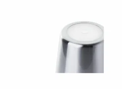 Brilliant Tuinlamp Xaana  Ø11x37cm - metaal - satin nickel- Tuinpalen|Tuinpalen