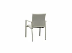 Tuinstoel Cardamom 61x57x85cm - aluminium - greige- Tuinstoelen