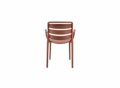 Tuinstoelen|Tuinstoel Matta 60x55x81cm - polypropyleen - terra