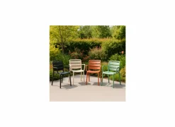 Tuinstoelen|Tuinstoel Matta 60x55x81cm - polypropyleen - beige