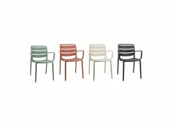 Tuinstoelen|Tuinstoel Matta 60x55x81cm - polypropyleen - beige