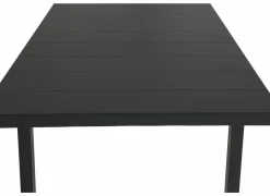 Tuintafel Eden 180/240x95cm - aluminium - antraciet- Tuintafels