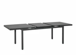 Tuintafel Eden 180/240x95cm - aluminium - antraciet- Tuintafels
