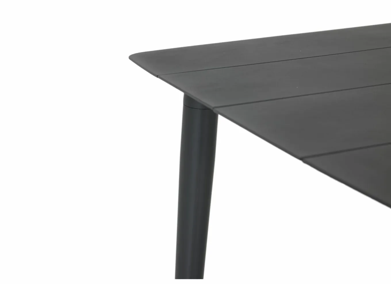 Tuintafels|Tuintafel Shore 220x90cm - aluminium - antraciet