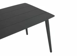 Tuintafels|Tuintafel Shore 220x90cm - aluminium - antraciet
