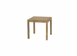 Tuintafel Voodoo 80x80cm - teak massief - naturel- Tuintafels