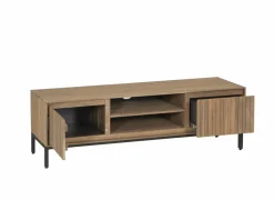 Tv-Meubels|Tv-Meubels|Tv-meubel Aquilano 145cm - acacia massief & decor- naturel