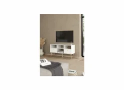 Tv-meubel Bodo 118cm - decor - wit- Tv-Meubels|Tv-Meubels