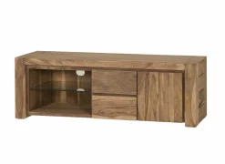 Tv-Meubels|Tv-Meubels|Tv-meubel Carbone 170cm - sheesham massief & fineer & decor - naturel