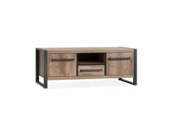 Tv-Meubels|Tv-Meubels|Tv-meubel Cascade 136cm - lamulux - mokka