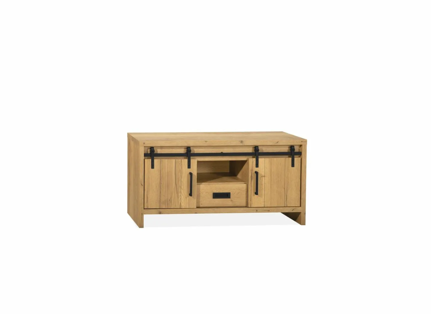 Tv-meubel Cottage 150cm - lamulux - naturel- Tv-Meubels|Tv-Meubels