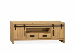 Tv-meubel Cottage 197cm - lamulux - naturel- Tv-Meubels|Tv-Meubels