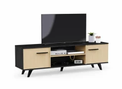 Tv-Meubels|Tv-Meubels|Tv-meubel Kent 151cm - decor - chêne de fil & sidewalk