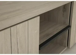 Tv-meubel Lucca 140cm - decor - millenium eik & lichtgrijs- Tv-Meubels|Tv-Meubels