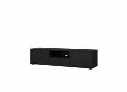 Tv-Meubels|Tv-Meubels|Tv-meubel Media 148cm - melamine - zwart