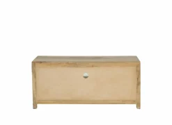 Tv-meubel Ploutos 125cm - mango massief - naturel- Tv-Meubels|Tv-Meubels