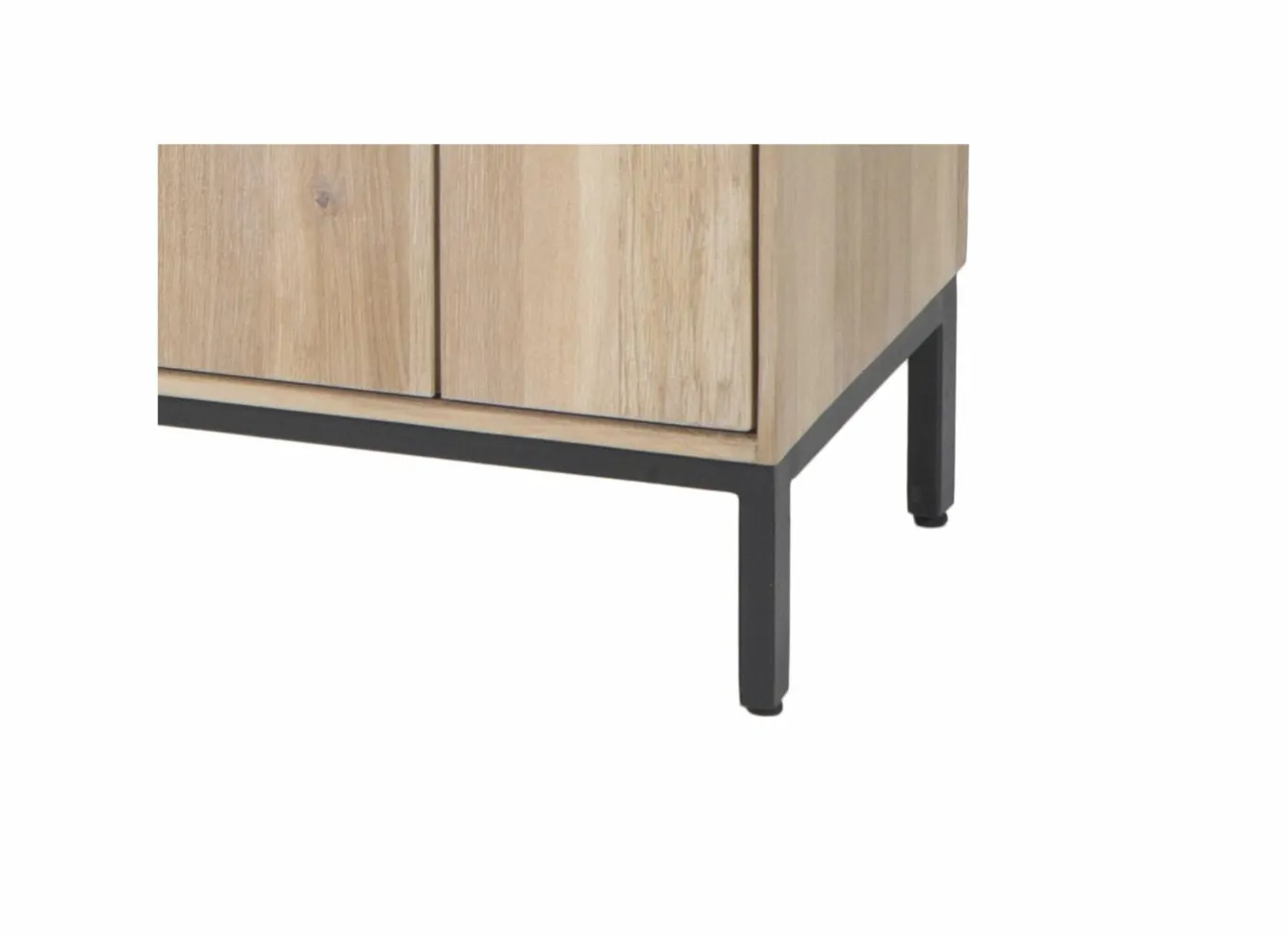 Tv-Meubels|Tv-Meubels|Tv-meubel Polar 145cm - eik massief & fineer & decor - naturel