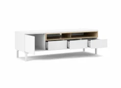 Tv-Meubels|Tv-Meubels|Tv-meubel Roomers 156cm - decor - witte eik
