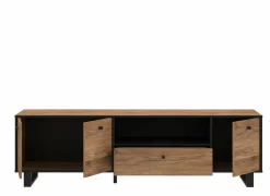 Tv-meubel Sewill 181cm - decor - eik & zwart- Tv-Meubels|Tv-Meubels