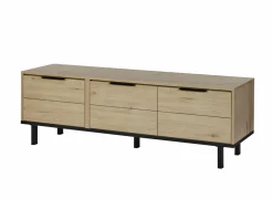 Tv-Meubels|Tv-Meubels|Tv-meubel Toby 175cm - melamine - castella oak