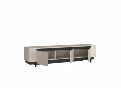 Tv-meubel Vodol 205cm - decor - zand & zwart- Tv-Meubels|Tv-Meubels