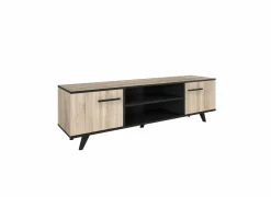 Demeyere Tv-Meubels|Tv-Meubels|Tv-meubel Wayne 151cm - decor - eik & zwart