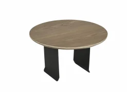 Bijzettafels|Universeel Armtafeltje 8-24cm - metaal - eiklook & zwart