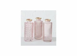 Vazen & Bloempotten|Vazen & Bloempotten|Vaas Adore H13cm - glas - roze