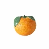 Vaas Appelsien H12,8cm - keramiek - oranje- Vazen & Bloempotten|Vazen & Bloempotten