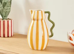 Vaas Cheri Anse H21,5cm - keramiek - multicolor- Vazen & Bloempotten|Vazen & Bloempotten