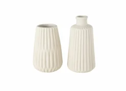 Vazen & Bloempotten|Vazen & Bloempotten|Vaas Esko H17cm - porselein - beige