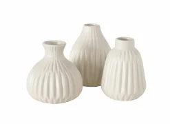 Vazen & Bloempotten|Vazen & Bloempotten|Vaas Esko H12cm - porselein - beige