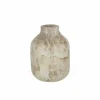 Vazen & Bloempotten|Vazen & Bloempotten|Vaas H15cm - marmer - beige