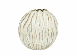 Vazen & Bloempotten|Vazen & Bloempotten|Vaas Jovi Ø35x17cm - stoneware - wit