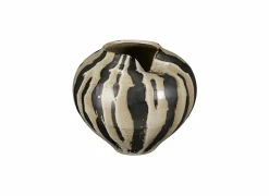 Vazen & Bloempotten|Vazen & Bloempotten|Vaas Nanda Ø23x19,5cm - stoneware - bruin