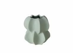 Vaas Nima H17cm - porselein - groen- Vazen & Bloempotten|Vazen & Bloempotten