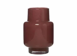 Vazen & Bloempotten|Vazen & Bloempotten|Vaas Pien Ø17x25cm - glas - amarone