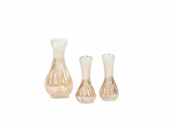 Vaas Ø9x17cm - glas - gold- Vazen & Bloempotten|Vazen & Bloempotten