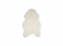 Mars & More Herfstdecoratie|Kindertapijten|Vacht Lam Slavik 60x70cm wit